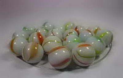 BOLITAS. LECHERA  ( BLANCA ) X 24 + 1